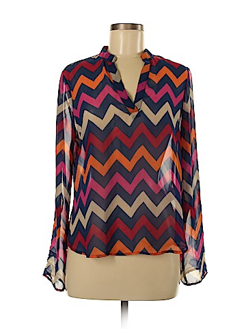 Almost Famous Long Sleeve Blouse (view 1)