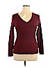 Merona Burgundy Pullover Sweater Size XL - photo 1