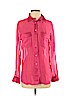 Equipment 100% Silk Pink Long Sleeve Button-Down Shirt Size S - photo 1