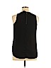 Mossimo 100% Polyester Black Sleeveless Blouse Size L - photo 2