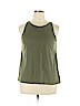 Old Navy 100% Cotton Green Tank Top Size XL - photo 1