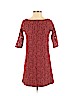 Julienne W. Red Casual Dress Size S - photo 1
