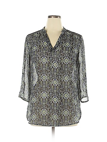 No Boundaries Long Sleeve Blouse (view 1)