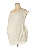 Motherhood Ivory Short Sleeve Top Size XL - photo 1