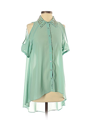 Double Zero Short Sleeve Blouse (view 1)