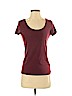 H&M Burgundy Short Sleeve T-Shirt Size S - photo 1