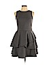 Banana Republic Gray Casual Dress Size 10 (petite) - photo 1