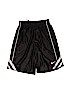 Nike 100% Polyester Stripes Black Athletic Shorts Size S (kids) - photo 1