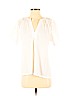 Lucky Brand White Short Sleeve Top Size S - photo 1