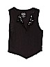 Justice Black Vest Size 10 - photo 1