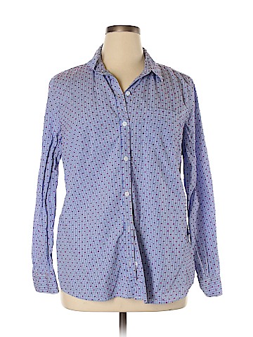 Banana Republic Factory Store Long Sleeve Button-Down Shirt (view 1)