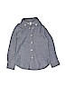 Crewcuts 100% Cotton Blue Long Sleeve Button-Down Shirt Size 4 - 5 - photo 1