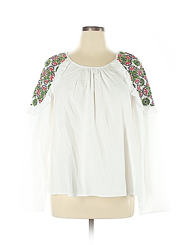 Crown & Ivy 3/4 Sleeve Blouse (view 1)