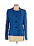 Lafayette 148 New York Blue Blazer Size 10 - photo 1