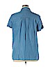 A New Day Blue Short Sleeve Button-Down Shirt Size XL - photo 2
