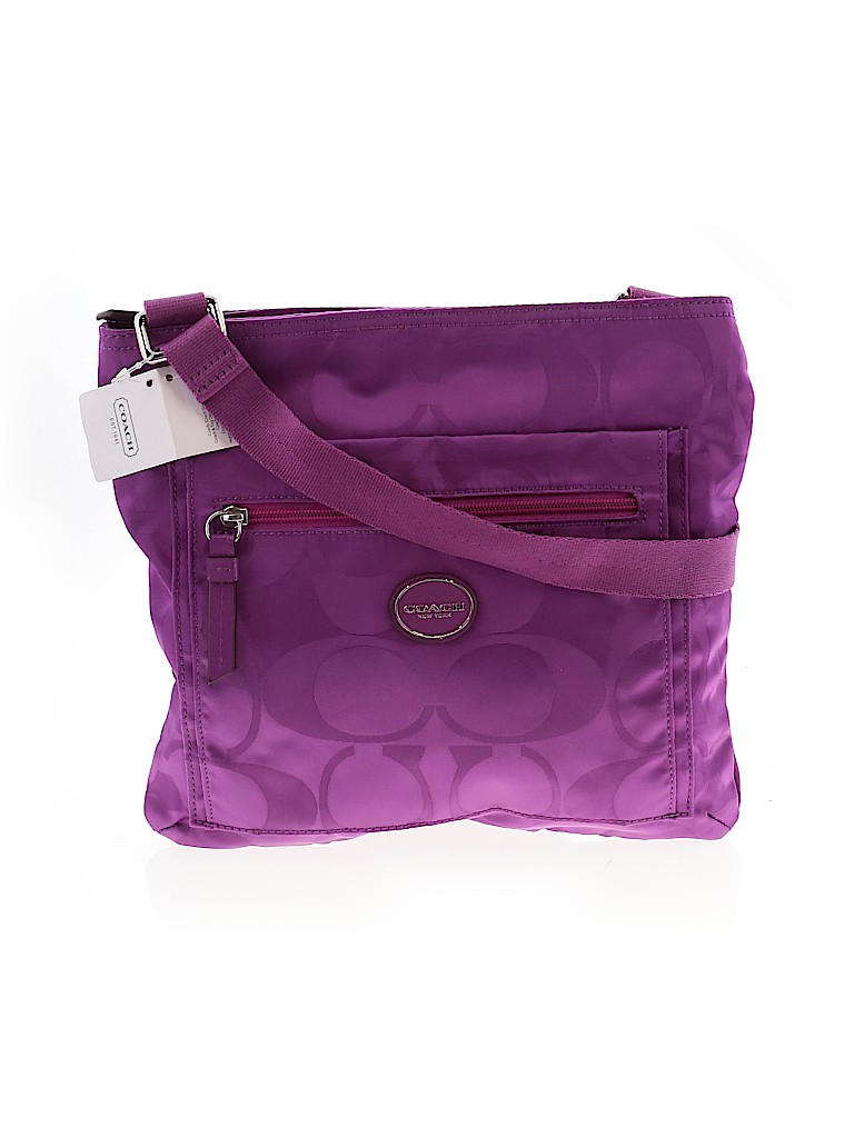 Coach Factory Solid Purple Crossbody Bag One Size - 65% off | thredUP