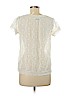 Joie 100% Polyester White Short Sleeve Blouse Size M - photo 2
