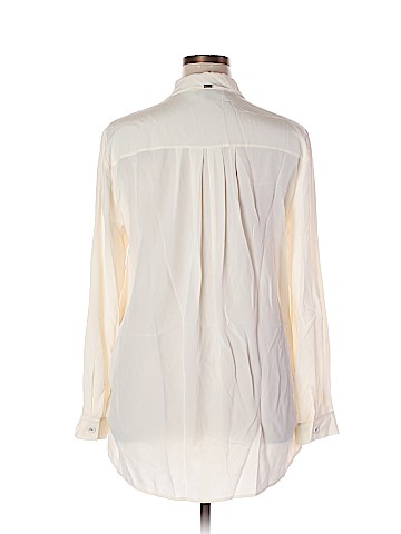 St. John Long Sleeve Silk Top (view 2)