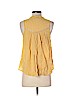 American Eagle Outfitters Yellow Sleeveless Blouse Size S - photo 2