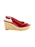 Via Spiga Red Wedges Size 7 1/2 - photo 1