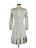 American Eagle Outfitters Gray Casual Dress Size M - photo 2