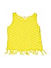 Crazy 8 Yellow Sleeveless Top Size 10 - 12 - photo 1