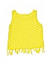 Crazy 8 Yellow Sleeveless Top Size 10 - 12 - photo 2