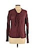 Charlotte Russe 100% Acrylic Purple Pullover Sweater Size L - photo 1