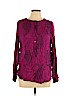 Lucky Brand Pink Long Sleeve Blouse Size L - photo 1