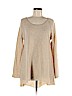 Elaine Turner 100% Cashmere Tan Cashmere Pullover Sweater Size Med - Lg - photo 1