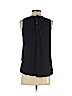 One September 100% Polyester Black Sleeveless Blouse Size S (petite) - photo 2