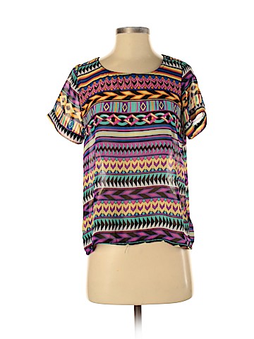 Forever 21 Short Sleeve Blouse (view 1)