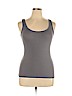 Old Navy 100% Cotton Gray Tank Top Size XL - photo 1