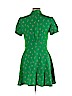 Forever 21 100% Polyester Green Casual Dress Size L - photo 2