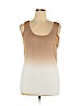 Fontana Tan Sleeveless Top Size XL - photo 1