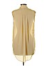 RACHEL Rachel Roy 100% Polyester Tan Sleeveless Blouse Size L - photo 2
