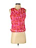 Amy Byer 100% Polyester Pink Sleeveless Blouse Size 1 - 2 - photo 1