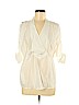BCBGMAXAZRIA Ivory Long Sleeve Blouse Size XXS - photo 1