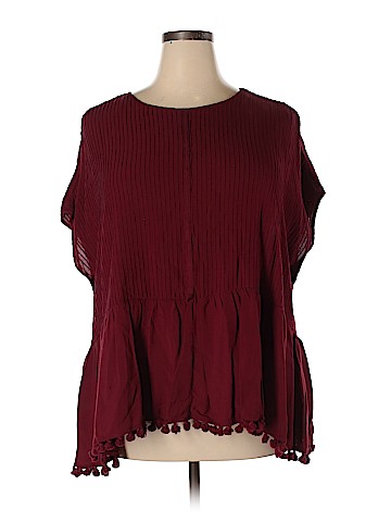 Denim 24/7 Short Sleeve Blouse (view 1)