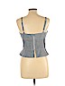 Intermix Blue Sleeveless Blouse Size L - photo 2