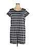 SONOMA life + style 100% Cotton Gray Casual Dress Size XL (petite) - photo 1