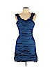 BCBGMAXAZRIA Blue Cocktail Dress Size 10 - photo 1