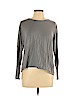 Vince. 100% Cotton Gray Long Sleeve T-Shirt Size L - photo 1