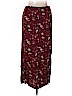 Mossimo 100% Rayon Burgundy Casual Skirt Size XL - photo 1