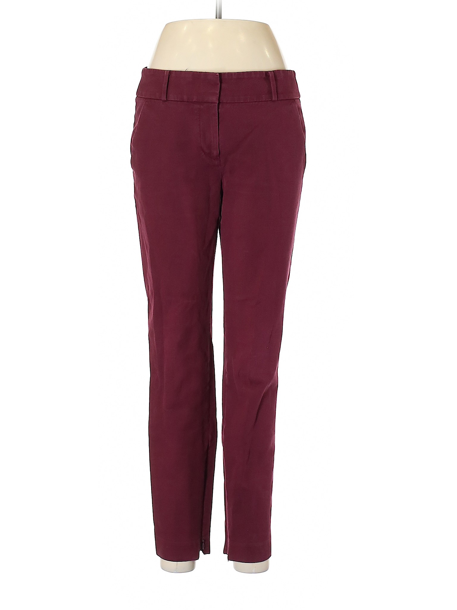 Ann Taylor LOFT Women Red Casual Pants 6 | eBay