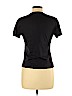Piazza Sempione 100% Cotton Black Short Sleeve Top Size EU (IT) 48 / US 12 - photo 2