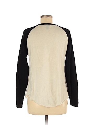 Aqua Cashmere Pullover Sweater (view 2)