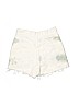Zara 100% Cotton White Denim Shorts Size 2 - photo 2