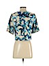 Ripley Rader Blue Short Sleeve Blouse Size 3 - photo 2