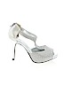 Fioni Night Silver Heels Size 6 1/2 - photo 1